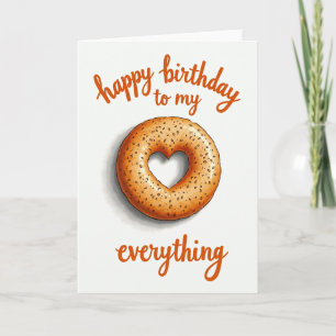 Sweet Heart Bread Birthday Card