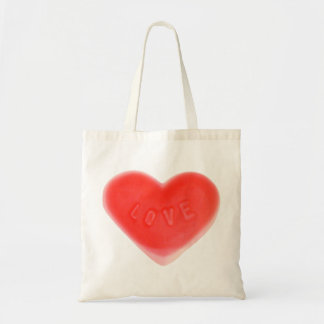Sweet Heart budget tote bag