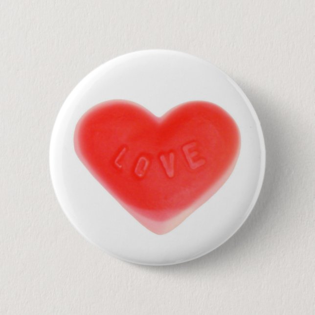 Sweet Heart button round (Front)