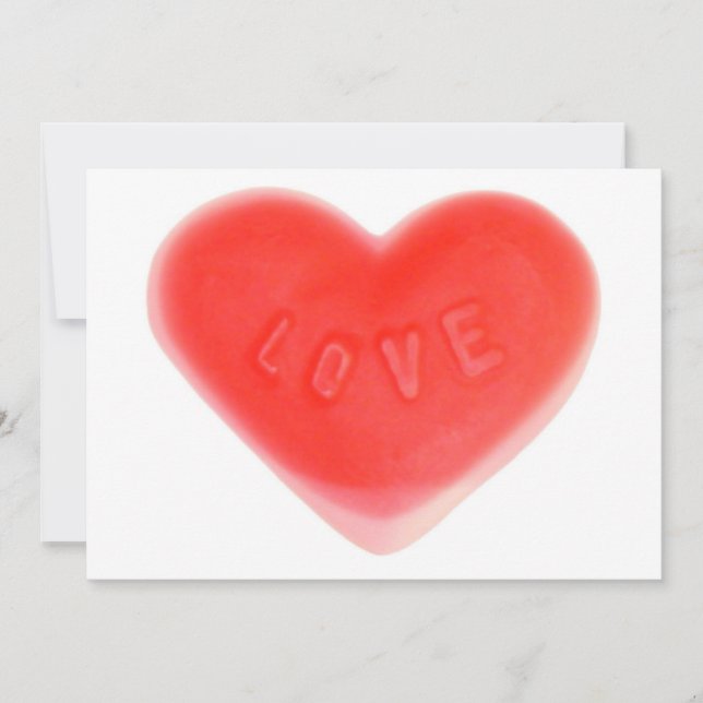 Sweet Heart invitation (Front)
