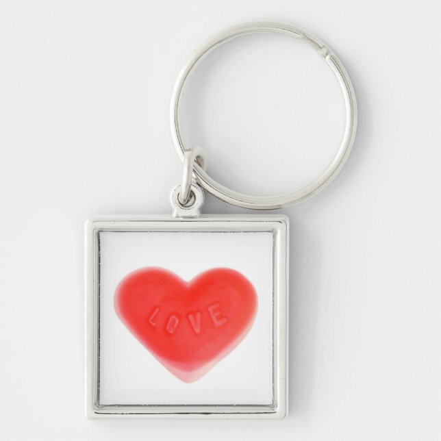 Sweet Heart keychain square (Front)