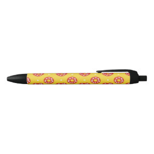 Sweet Heart Love Cake Doughnut Party Black Ink Pen