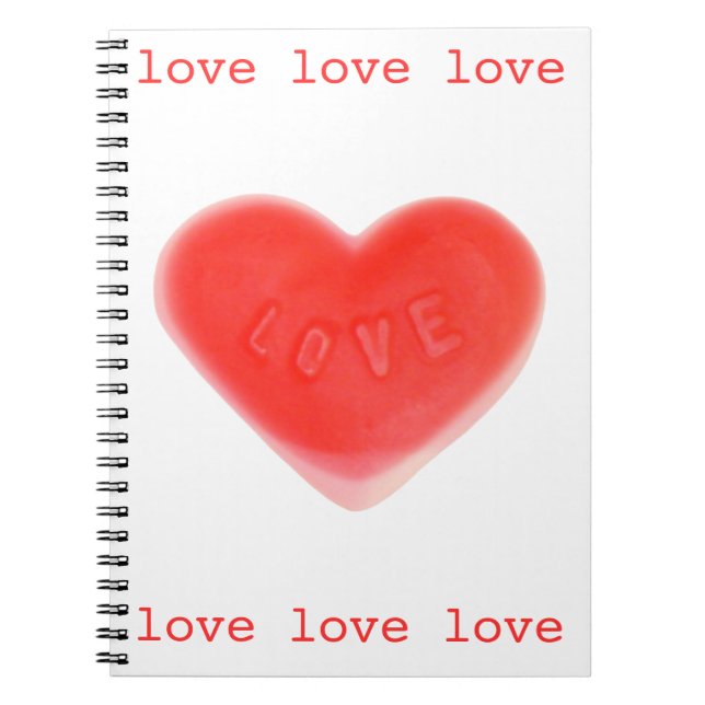 Sweet Heart notebook (Front)