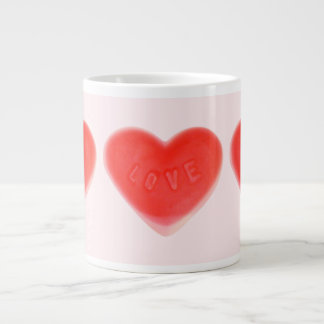 Sweet Heart Pink jumbo mug