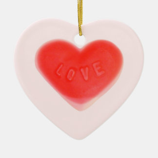Sweet Heart Pink 'Name & Date' ornament heart