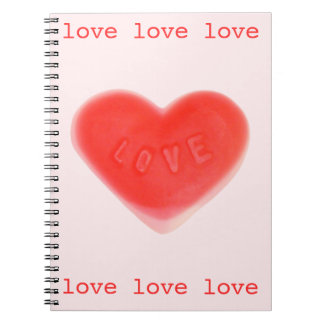 Sweet Heart Pink notebook