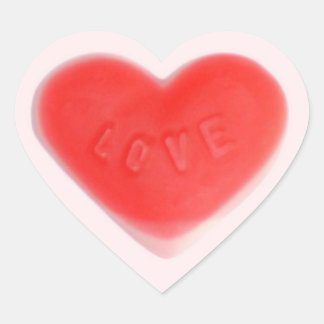Sweet Heart Pink sticker heart