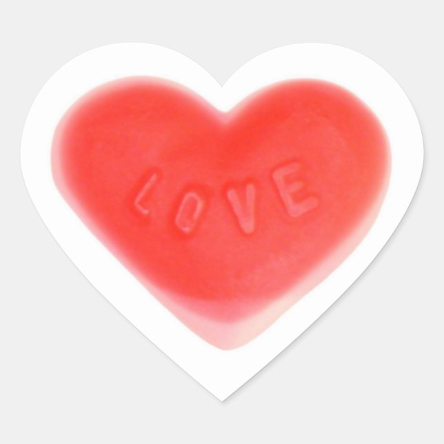 Sweet Heart sticker heart (Front)