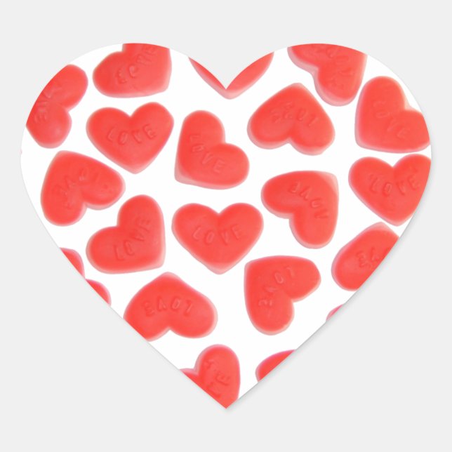 Sweet Heart sticker heart (Front)