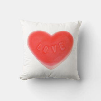 Sweet Heart throw pillow square