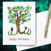 Sweet Heart Tree HAPPY BIRTHDAY CUSTOM