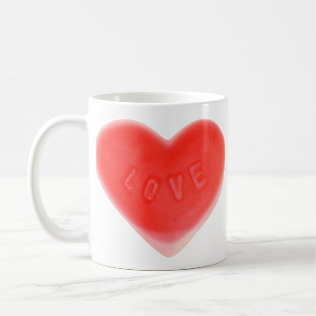 Sweet Heart 'Your Text' mug (Left)