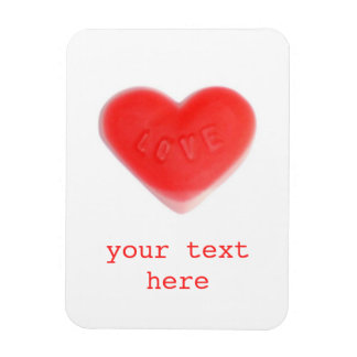 Sweet Heart 'Your text' premium magnet