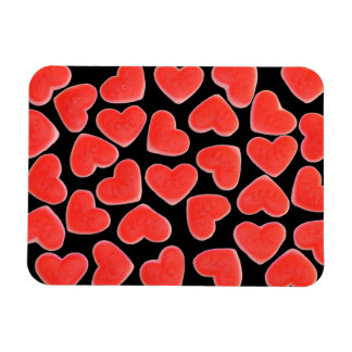 Sweet Hearts Black premium magnet