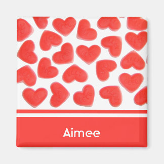 Sweet Hearts 'Name' fridge magnet
