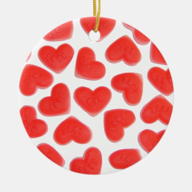 Sweet Hearts ornament two sides (Front)