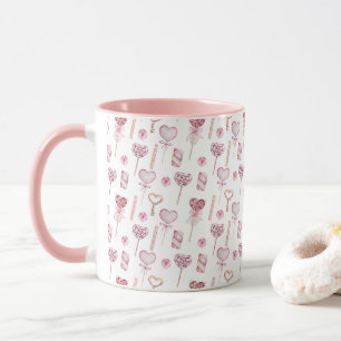 Sweet Hearts Pattern Mug
