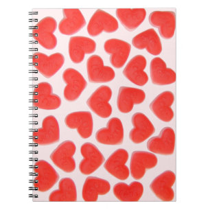 Sweet Hearts Pink notebook