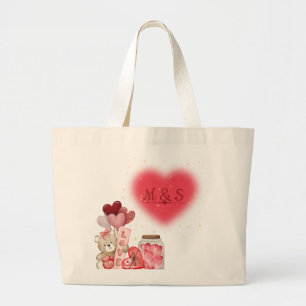 Sweet Hearts & Teddy Bear Valentine Bag