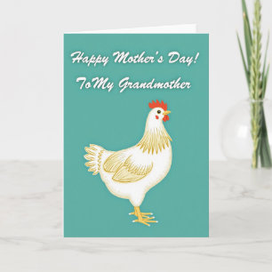Sweet Hen Mothers Day Card