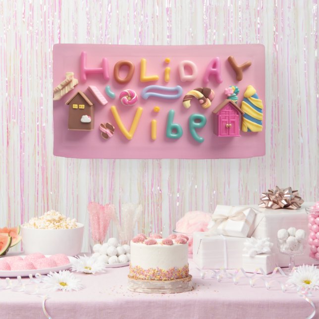 Sweet Holiday  Banner (Party)