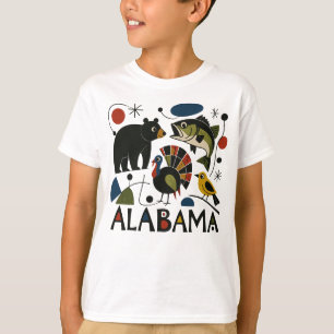 Sweet Home Alabama Folk Art T-Shirt