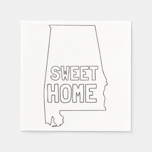 Sweet Home Alabama Napkin