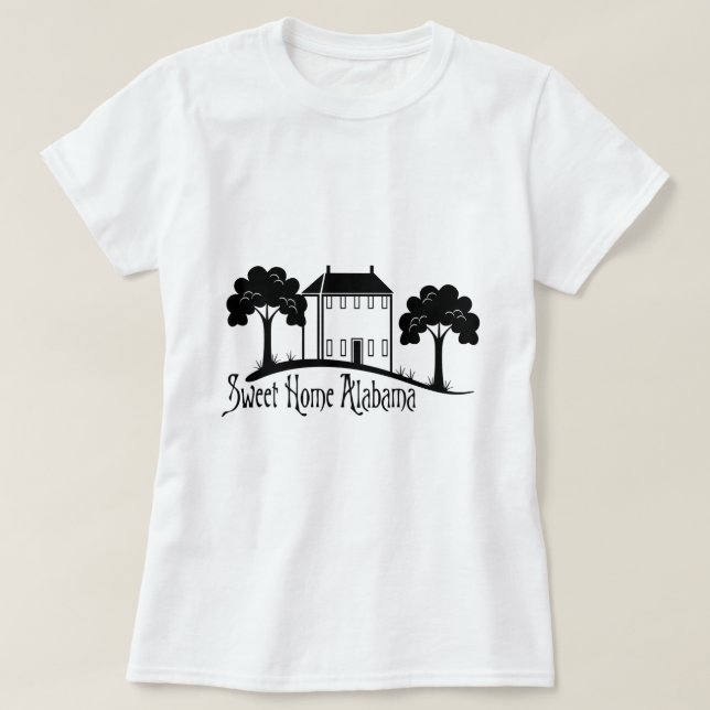 Sweet Home Alabama T-Shirt (Design Front)