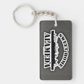 Sweet Home Alameda Battleship Logo Art  Key Ring