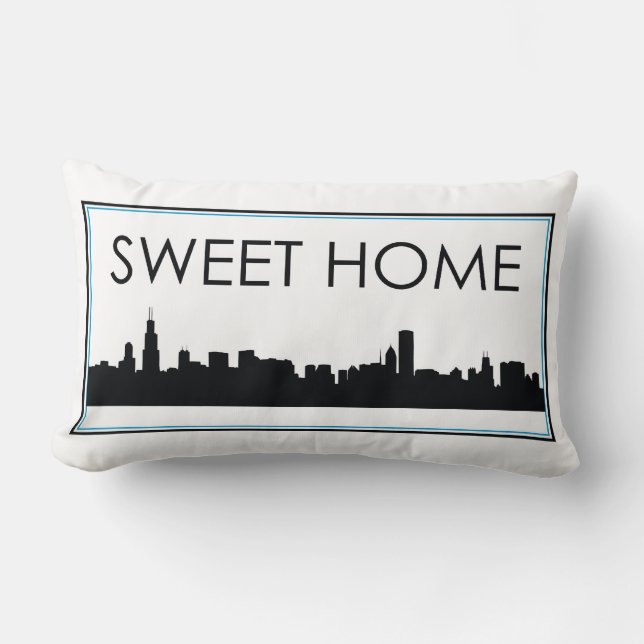 Sweet Home Chicago Pillow (Front)