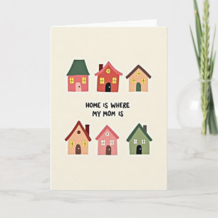 Sweet Home Mom Illustration Card