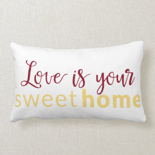 Sweet Home pillow