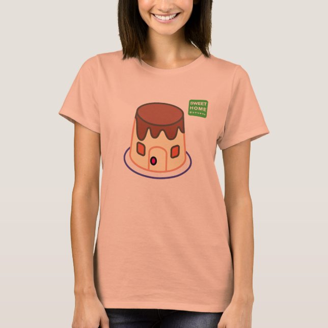 SWEET HOME Pudding T-Shirt (Front)