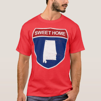 Sweet Home State of Alabama Classic Rock 70s Music T-Shirt