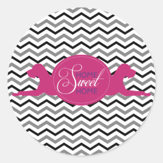 Sweet Home Sweet Classic Round Sticker