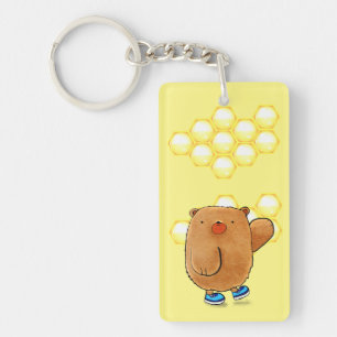 Sweet Honey Bear Key Ring