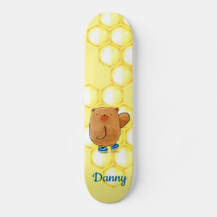 Sweet Honey Bear Skateboard