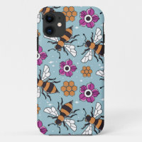 Sweet Honey Bees Pattern