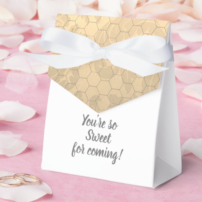 Sweet Honeycomb Wedding Favour Box (Wedding)
