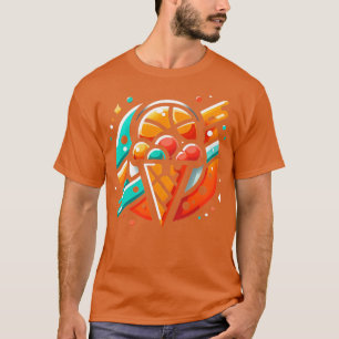 Sweet hoops funny basketball player ice cream cone T-Shirt