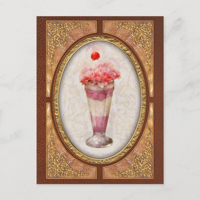 Sweet - Ice Cream - Ice Cream Float Postcard (Front)