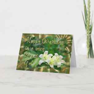 Sweet Jasmine-customise Card