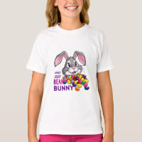 Sweet Jelly Bean Bunny! Girls' T-Shirt