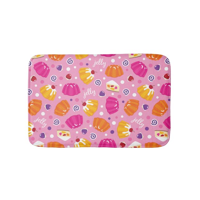 Sweet Jelly Pattern Bath Mat (Front)