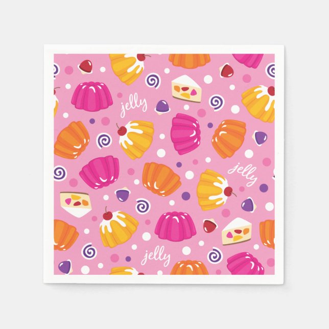 Sweet Jelly Pattern Napkin (Front)
