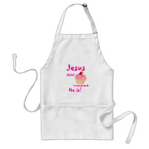 Sweet Jesus Customise with name or initials! Standard Apron