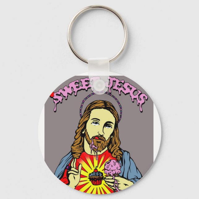 sweet jesus keychain (Front)