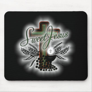 Sweet Jesus Mouse Pad