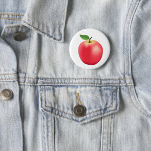 Sweet, Juicy Apple 6 Cm Round Badge