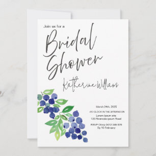 Sweet & Juicy Fruit Party Bridal Shower Invitation